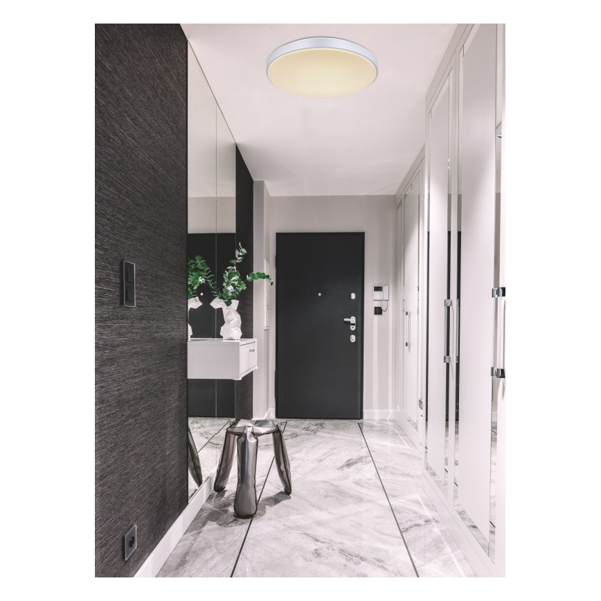 Globo - Iluminação de teto LED com regulação LED/18W/230V 2700-6500K + controlo remoto