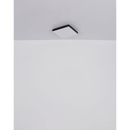 Globo - Iluminação de teto LED com regulação LED/24W/230V 2700-6500K preto + controlo remoto