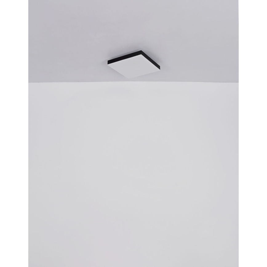 Globo - Iluminação de teto LED com regulação LED/24W/230V 2700-6500K preto + controlo remoto