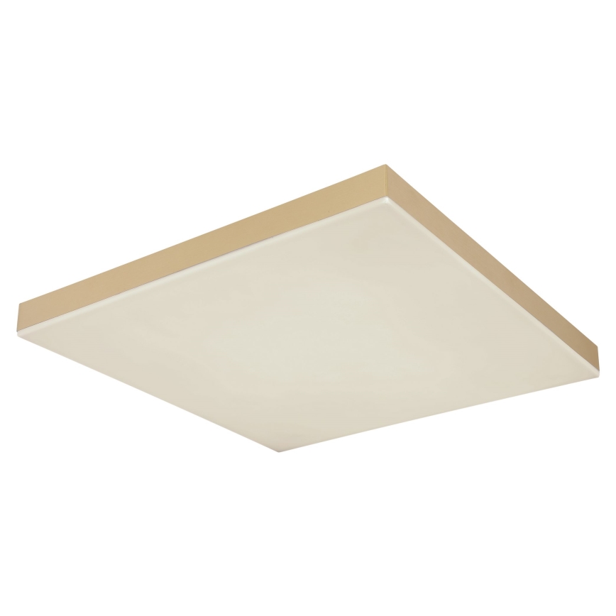 Globo - Iluminação de teto LED com regulação LED/24W/230V 2700-6500K dourada + controlo remoto