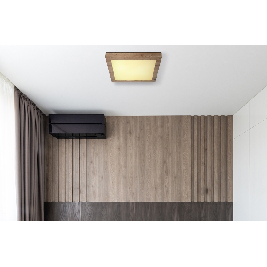 Globo - Plafon LED LED/16W/230V castanho