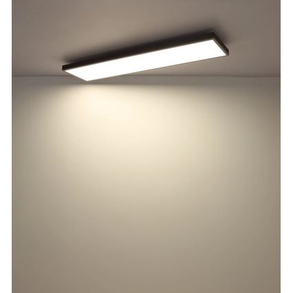 Globo - Candeeiro de tecto LED dimerizável/36W/230V 2700-6500K 30x120 cm + controlo remoto
