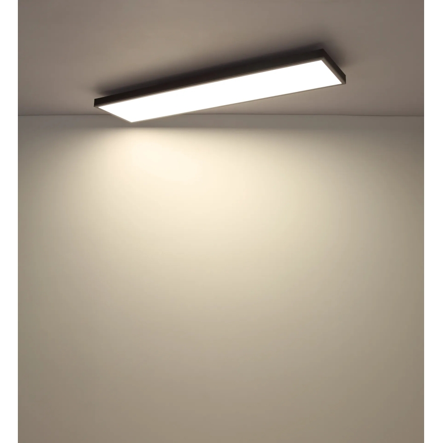 Globo - Candeeiro de tecto LED dimerizável/36W/230V 2700-6500K 30x120 cm + controlo remoto