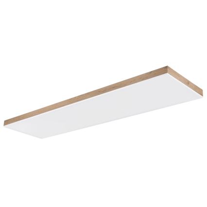 Globo - Candeeiro de teto LED regulável LED/36W/230V 2700-6500K castanho/branco + comando remoto
