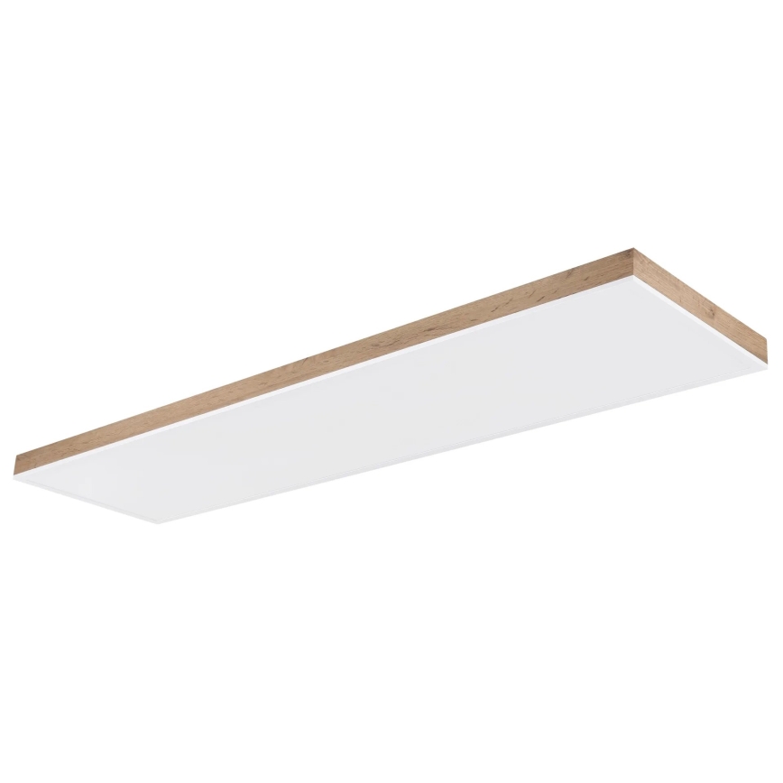 Globo - Candeeiro de teto LED regulável LED/36W/230V 2700-6500K castanho/branco + comando remoto