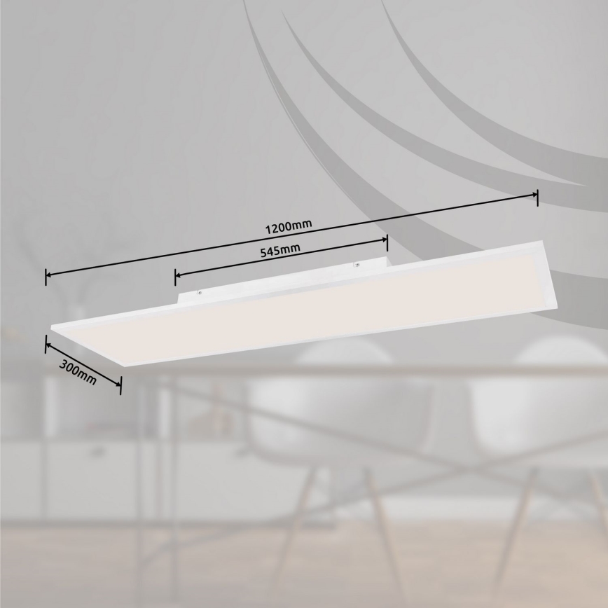 Globo - Iluminação de teto LED RGBW com regulação LED/44W/230V Wi-Fi Tuya + controlo remoto