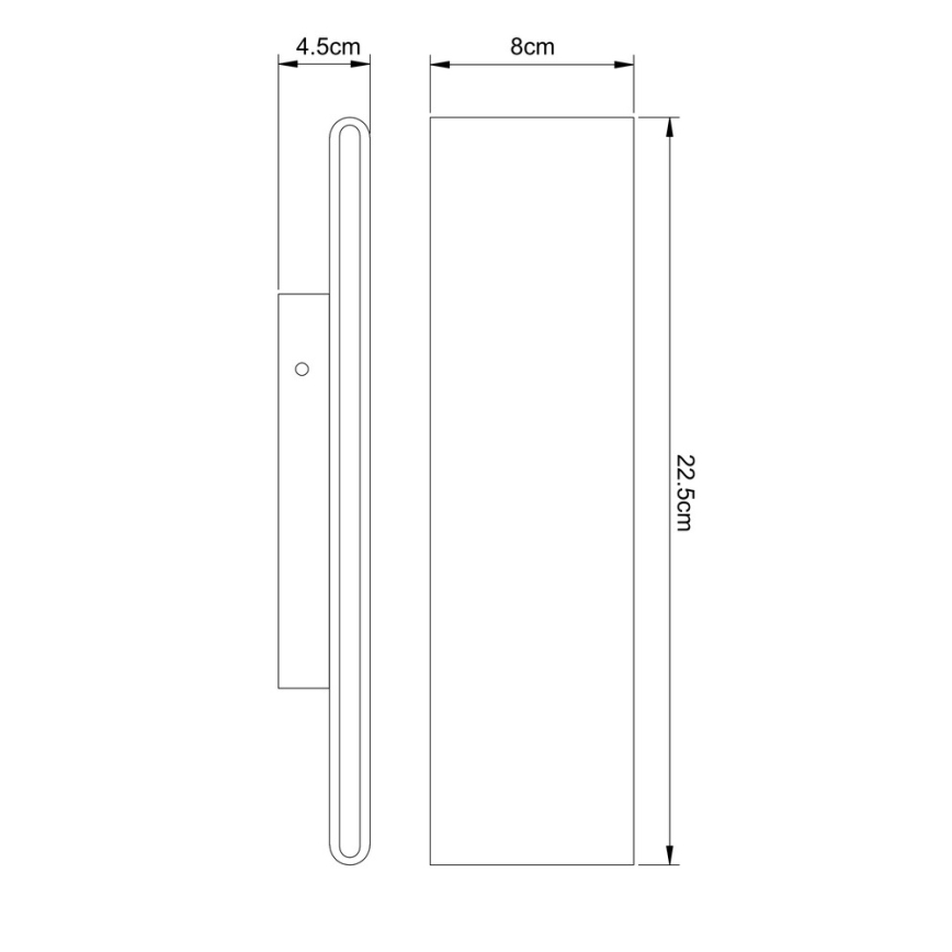 Globo - Iluminação de parede LED LED/8W/230V