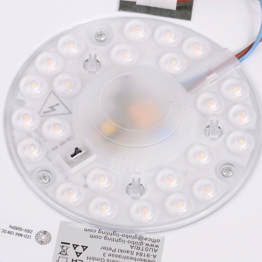 Globo - Iluminação de teto LED LED/12W/230V 307 mm 3000/4500/6000K