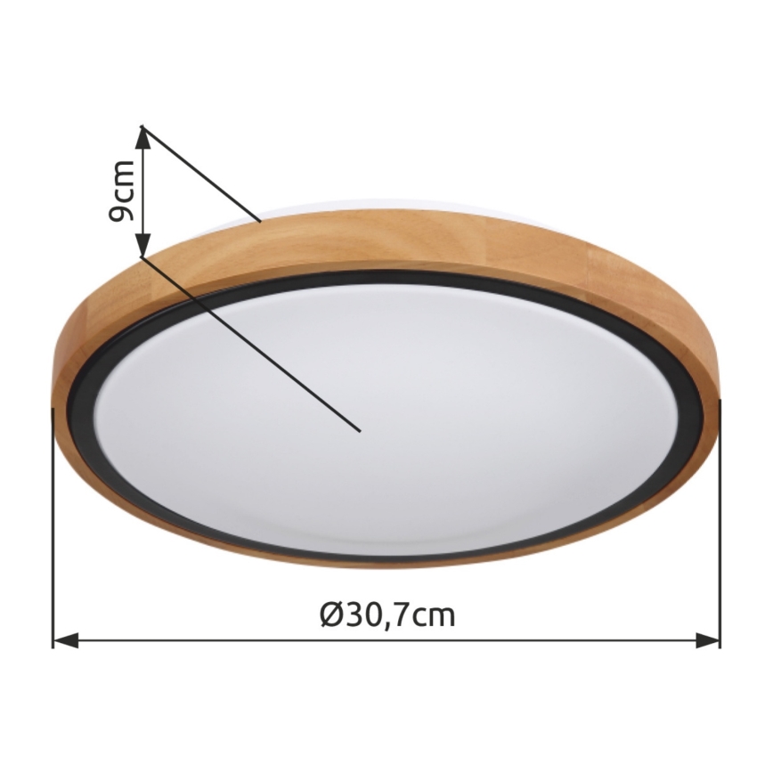 Globo - Iluminação de teto LED LED/12W/230V 307 mm 3000/4500/6000K