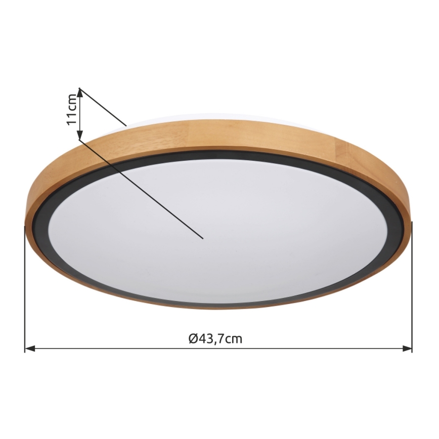 Globo - Iluminação de teto LED LED/24W/230V 3000/4500/6000K diâmetro 43,7 cm