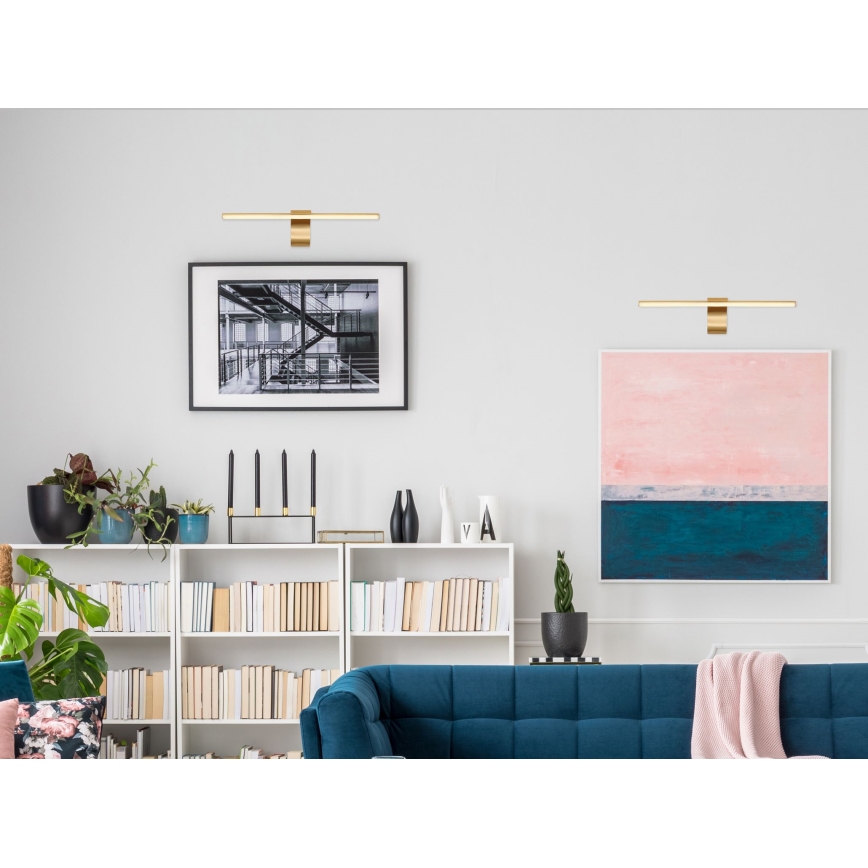 Globo - Iluminação LED para espelho de banheiro LED/10W/230V 60,8 cm IP44 dourado