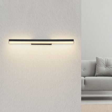 Globo - Iluminação de parede LED LED/12W/230V 3000/6000K 60 cm preto