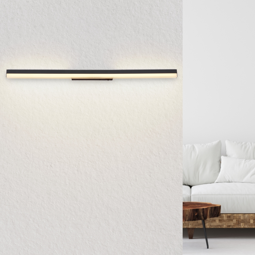 Globo - Iluminação de parede LED LED/18W/230V 3000/6000K 80 cm preto