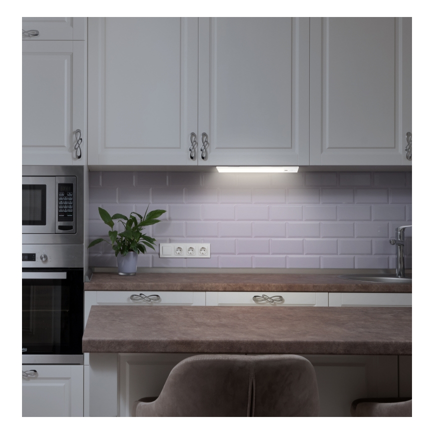 Globo - Luminária LED recarregável embutida com dimmer LED/1,4W/5V 4000K 1100 mAh 24 cm