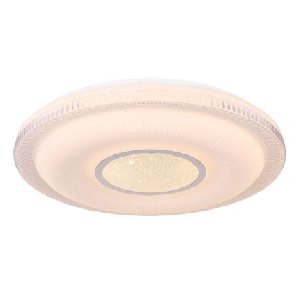 Globo - Luminária de teto LED regulável LED/30W/230V 3000-6500K diâmetro 50 cm branca Wi-Fi Tuya + controlo remoto