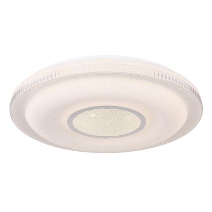 Globo - Luminária de teto LED regulável LED/30W/230V 3000-6500K diâmetro 50 cm branca Wi-Fi Tuya + controlo remoto