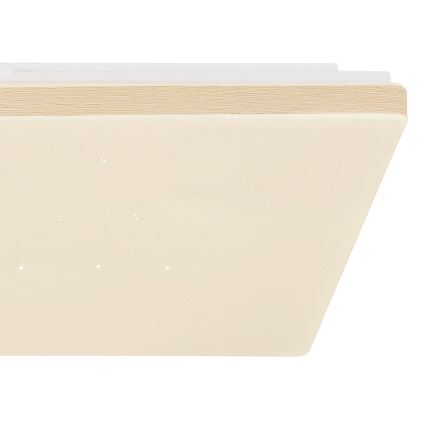 Globo - LED Candeeiro de tecto dimerizável LED/24W/230V Wi-Fi Tuya + comando remoto