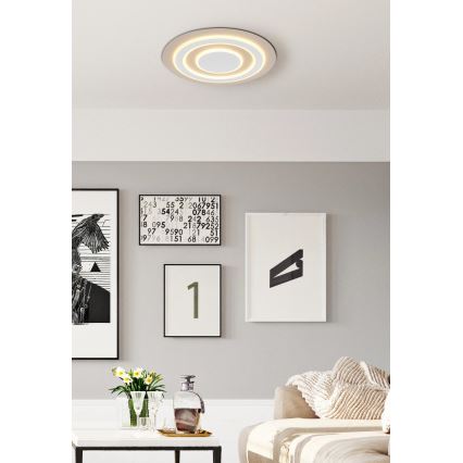 Globo - Candeeiro de tecto LED, 40 W, 230 V, 3000 K, Ø 48 cm