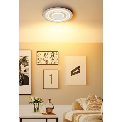 Globo - Candeeiro de tecto LED, 40 W, 230 V, 3000 K, Ø 48 cm