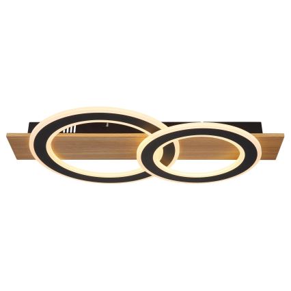 Globo - Iluminação de teto LED LED/40W/230V castanho