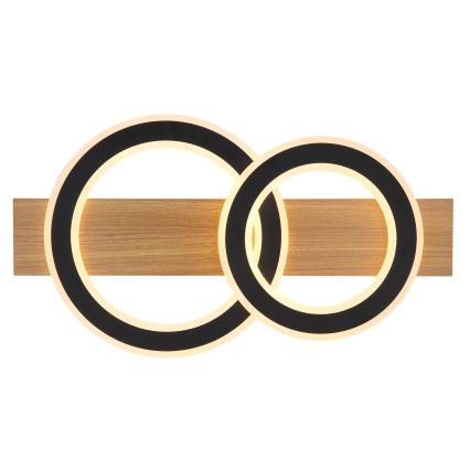 Globo - Iluminação de teto LED LED/40W/230V castanho