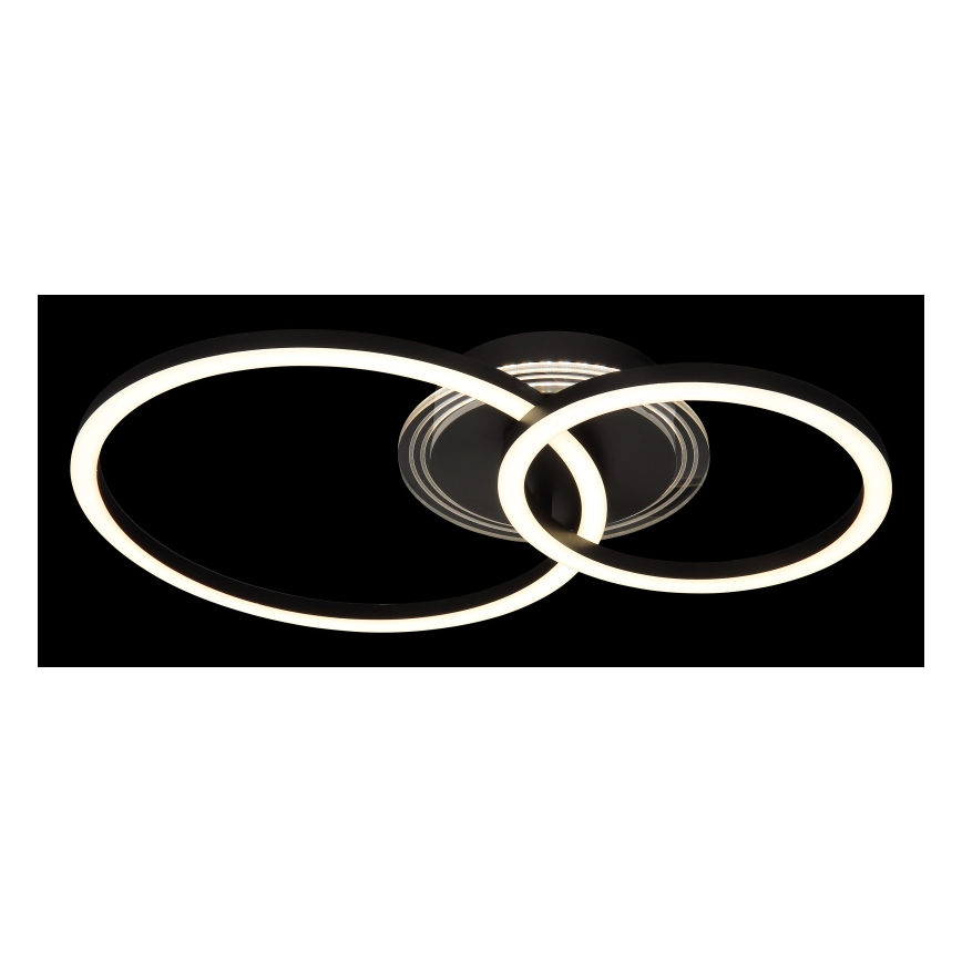 Globo - Luminária de teto LED LED/30W/230V 2700/4500/6500K Ø 33x50 cm preta