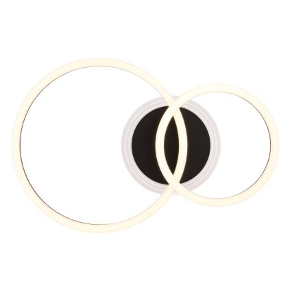 Globo - Luminária de teto LED LED/30W/230V 2700/4500/6500K Ø 33x50 cm preta