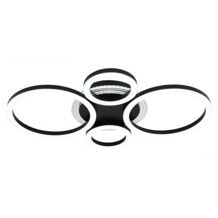 Globo - Luminária de teto LED LED/40W/230V 2700/4500/6500K Ø 35,5x53 cm preta