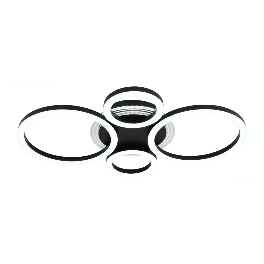 Globo - Luminária de teto LED LED/40W/230V 2700/4500/6500K Ø 35,5x53 cm preta