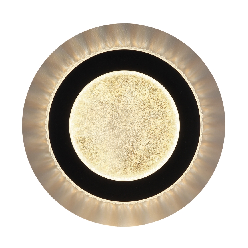 Globo - Candeeiro de Teto LED 12W 230V 3000/4000/6500K Ø 20 cm preto