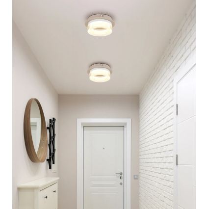 Globo - Candeeiro de tecto LED 8W/230V 3000K, Ø 16 cm