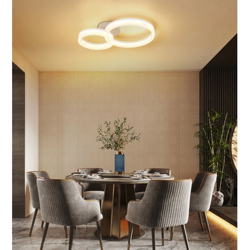 Globo - Candeeiro de teto LED/24W/230V 3000K 33x50 cm