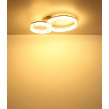 Globo - Candeeiro de teto LED/24W/230V 3000K 33x50 cm
