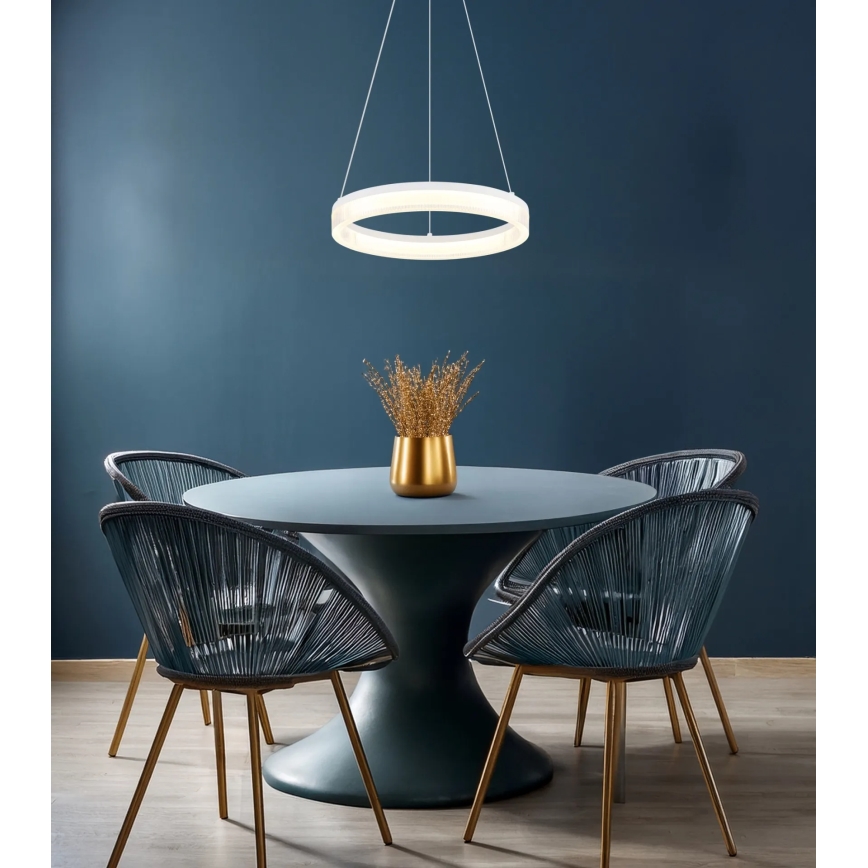 Globo - Lustre suspenso com cabo LED/16W/230V 3000K