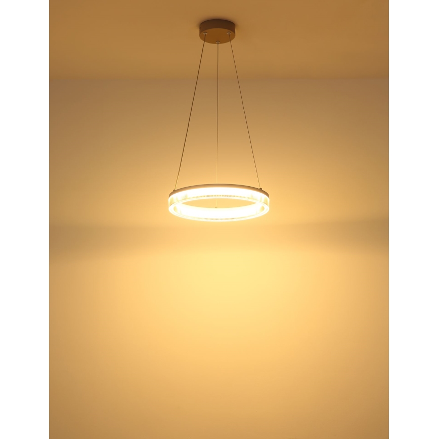 Globo - Lustre suspenso com cabo LED/16W/230V 3000K