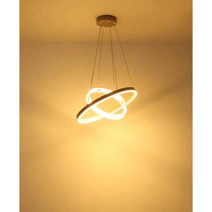 Globo - Lustre LED suspenso por cabo LED/30W/230V 3000K