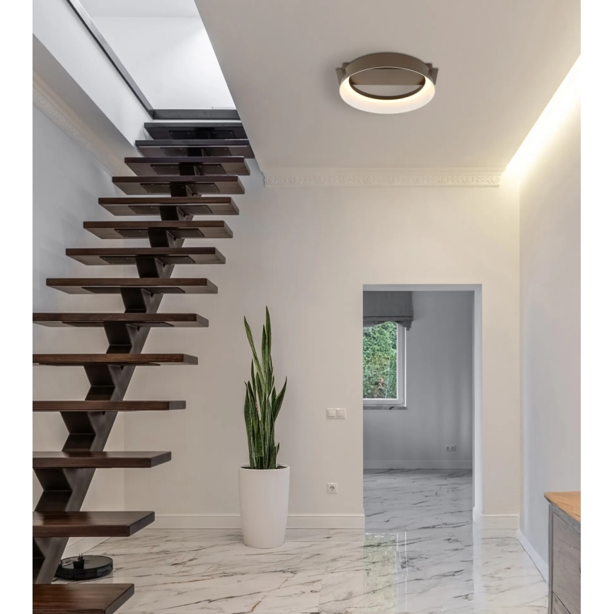 Globo - LED candeeiro de tecto LED/12W/230V 3000K 26x25 cm