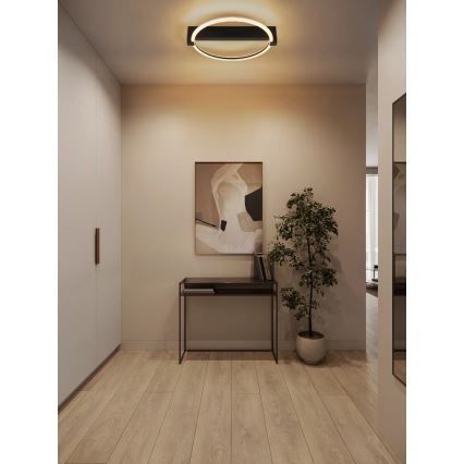 Globo - Candeeiro de tecto LED/15W/230V 3000K 41,4x38 cm preto