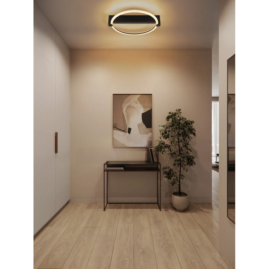 Globo - Candeeiro de tecto LED/15W/230V 3000K 41,4x38 cm preto