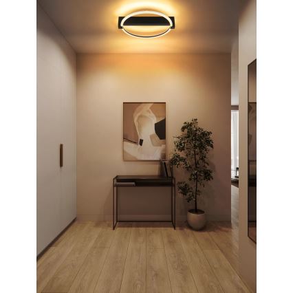 Globo - Candeeiro de tecto LED/15W/230V 3000K 41,4x38 cm preto