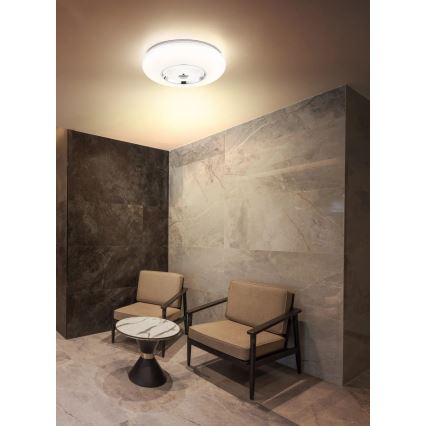 Globo - Luminária de teto LED, 36W/230V, 2700/4000/6000K, diâmetro 48,5 cm, branca