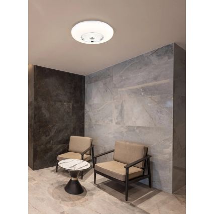 Globo - Luminária de teto LED, 36W/230V, 2700/4000/6000K, diâmetro 48,5 cm, branca