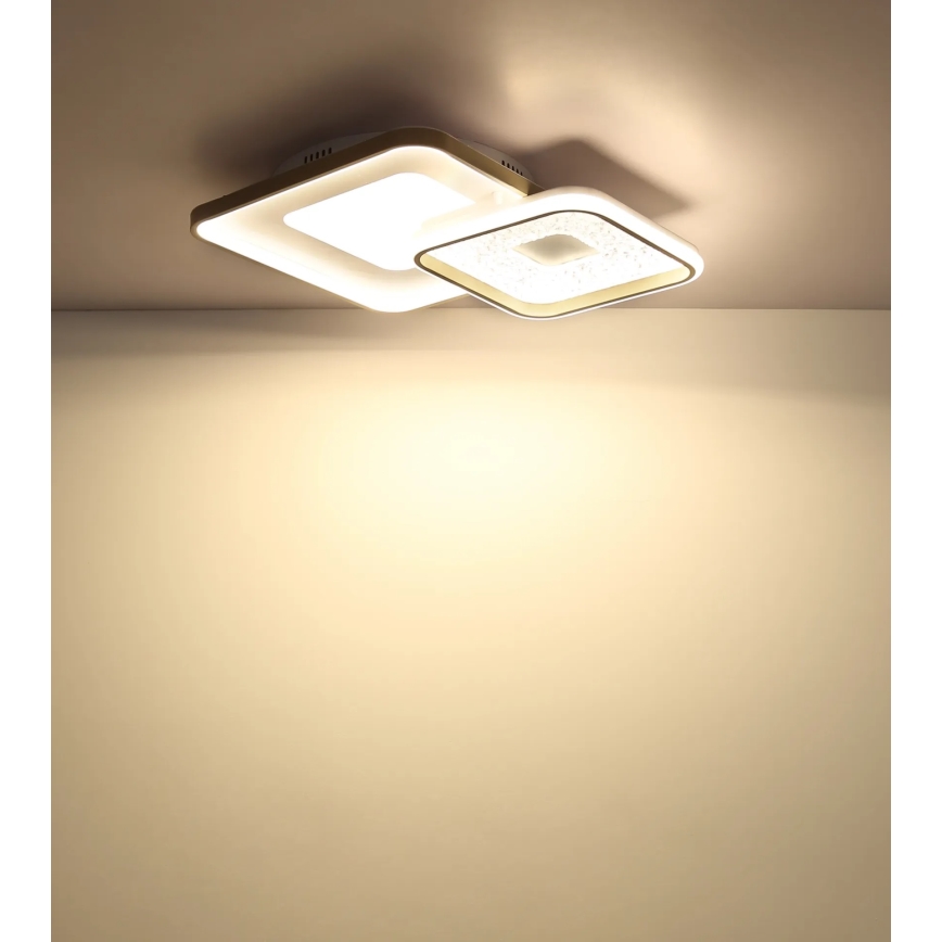 Globo - Plafon LED dimerizável/48W/230V 2700-6000K 50x50 cm + comando remoto