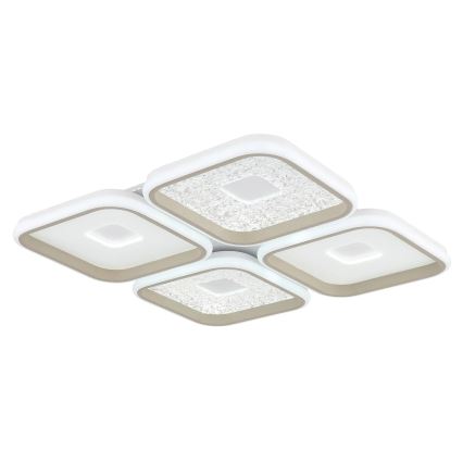 Globo - Candeeiro de tecto LED regulável 55W/230V 2700-6000K 54x54 cm + comando à distância