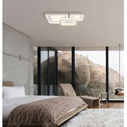 Globo - Luminária de tecto LED regulável LED/55W/230V 2700-6000K 65x45,5 cm + controlo remoto