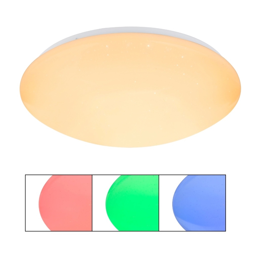 Globo - Luminária de teto LED RGB dimerizável LED/24W/230V + LED/8W 2700-6500K Ø 41 cm + comando remoto