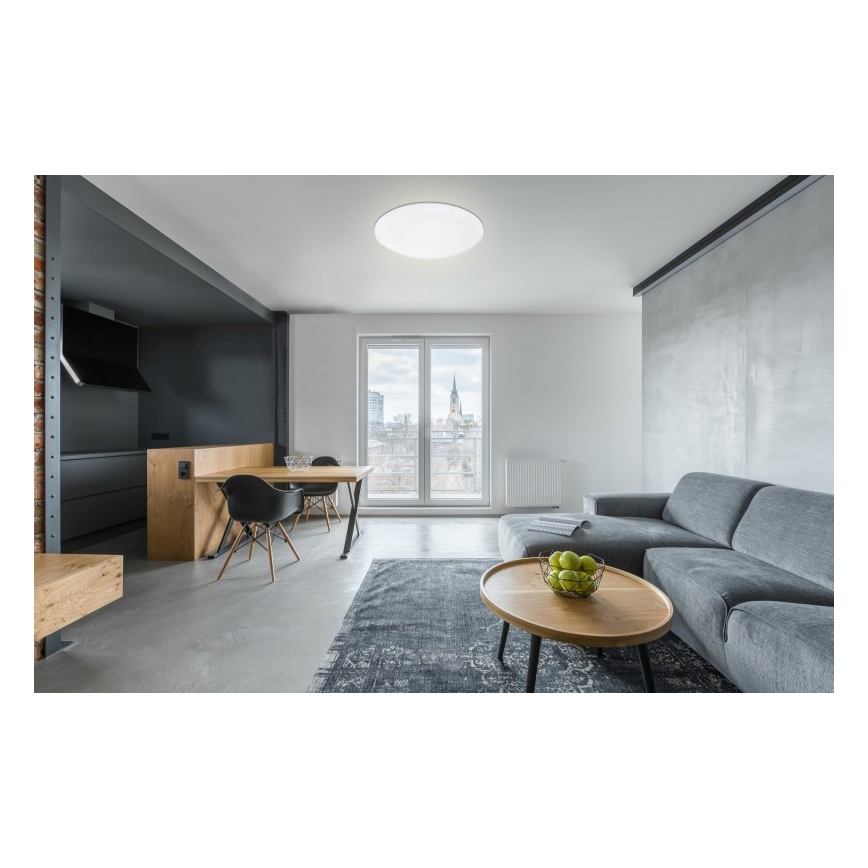 Globo - Luminária LED RGB Dimerizável LED/60W/230V + LED/10W/230V + controlo remoto