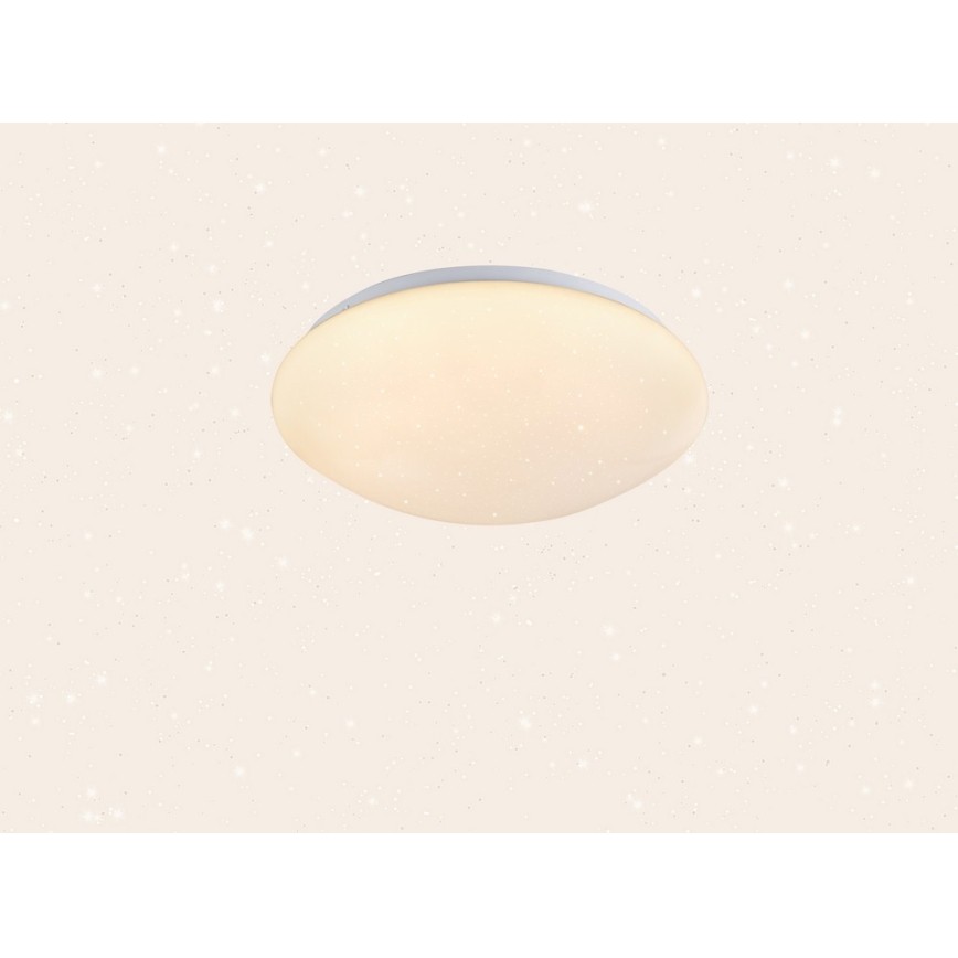 Globo - Luminária de teto LED RGB regulável 1xLED/12W/230V + 1xLED/3W + controlo remoto