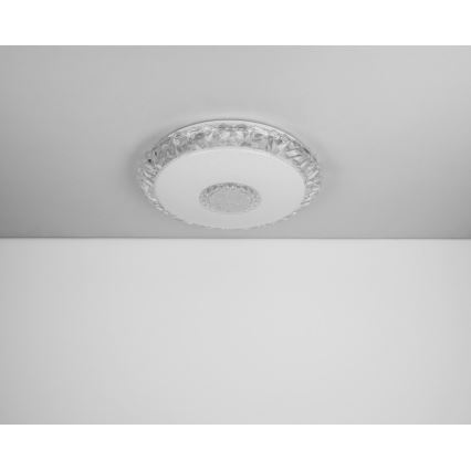 Globo - Luminária de teto LED regulável LED/40W/230V 2700-6500K diâmetro 50 cm Wi-Fi Tuya + controlo remoto