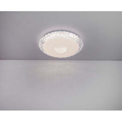 Globo - Luminária de teto LED regulável LED/40W/230V 2700-6500K diâmetro 50 cm Wi-Fi Tuya + controlo remoto